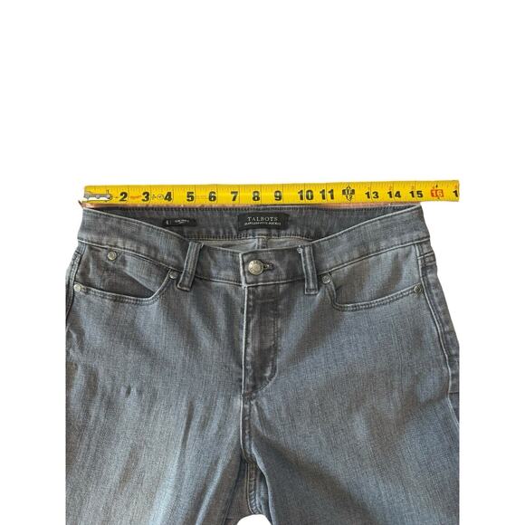 Talbots Flawless Five Pocket Women's Size 4 Slim Ankle Medium Blue Jeans Stretch - Picture 5 of 7